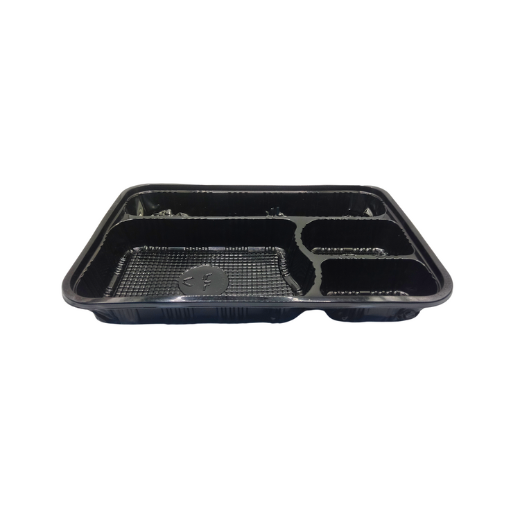 Disposable Microwave Container 4 Sections With Cover 22cm x 34cm ( 150pcs x 1) Nika Pack