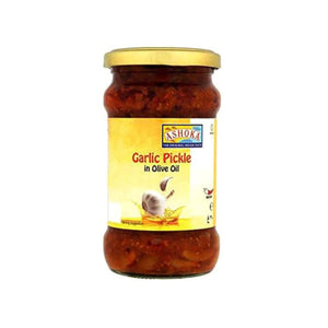 ASHOKA GARLIC PICKLE IN OLIVE OIL - 6x300GM Marino.AE