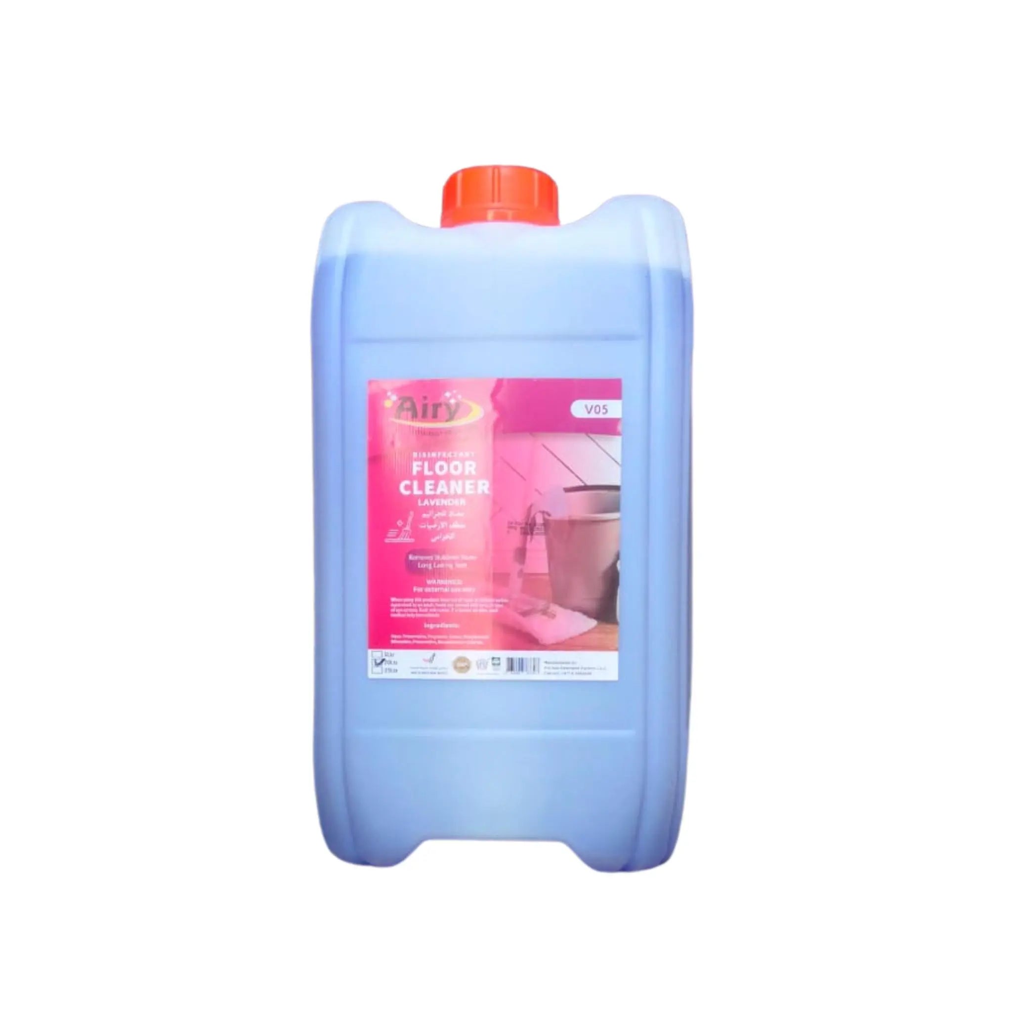 Airy Disinfectant Floor Cleaner Lavender 20L Marino.AE