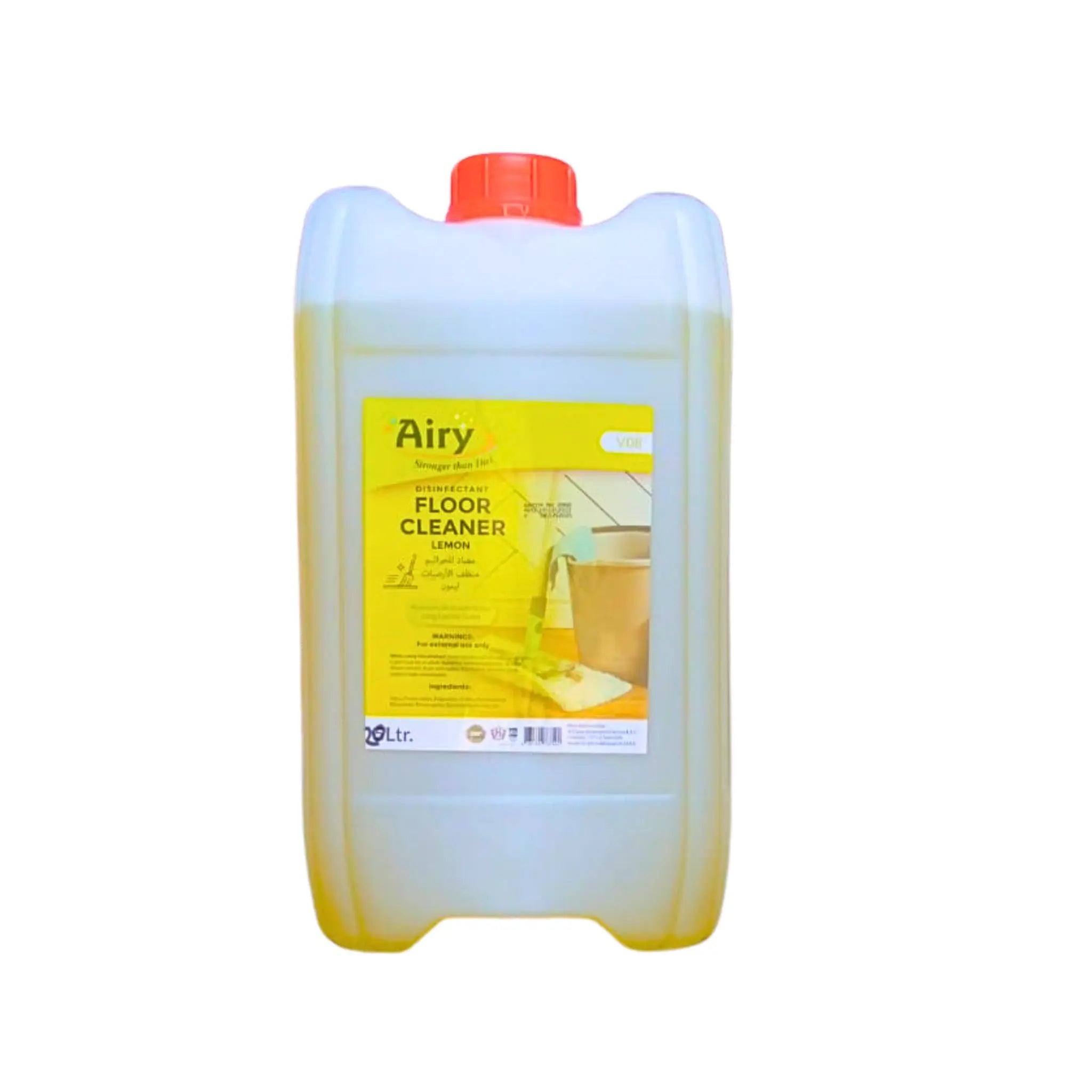 Airy Disinfectant Floor Cleaner Lemon 20L Marino.AE