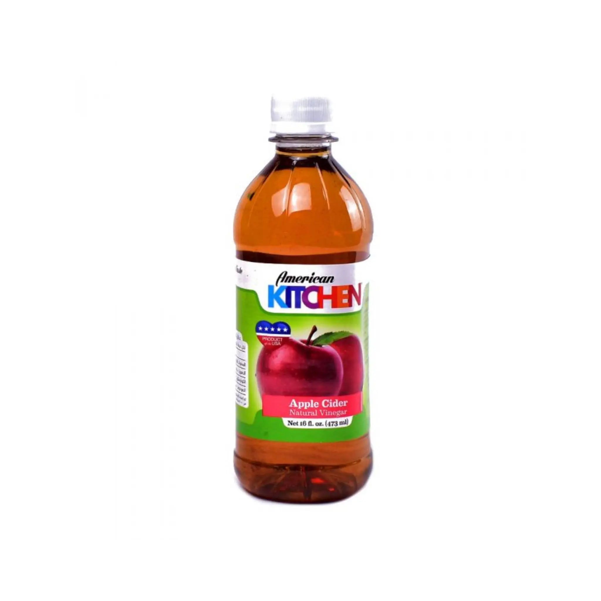 Ak Apple Cider Natural Vinegar 24X16 Oz American Kitchen