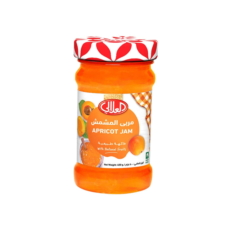 Al Alali Apricot Jam - 12x400g (1 Carton) - Marino.AE