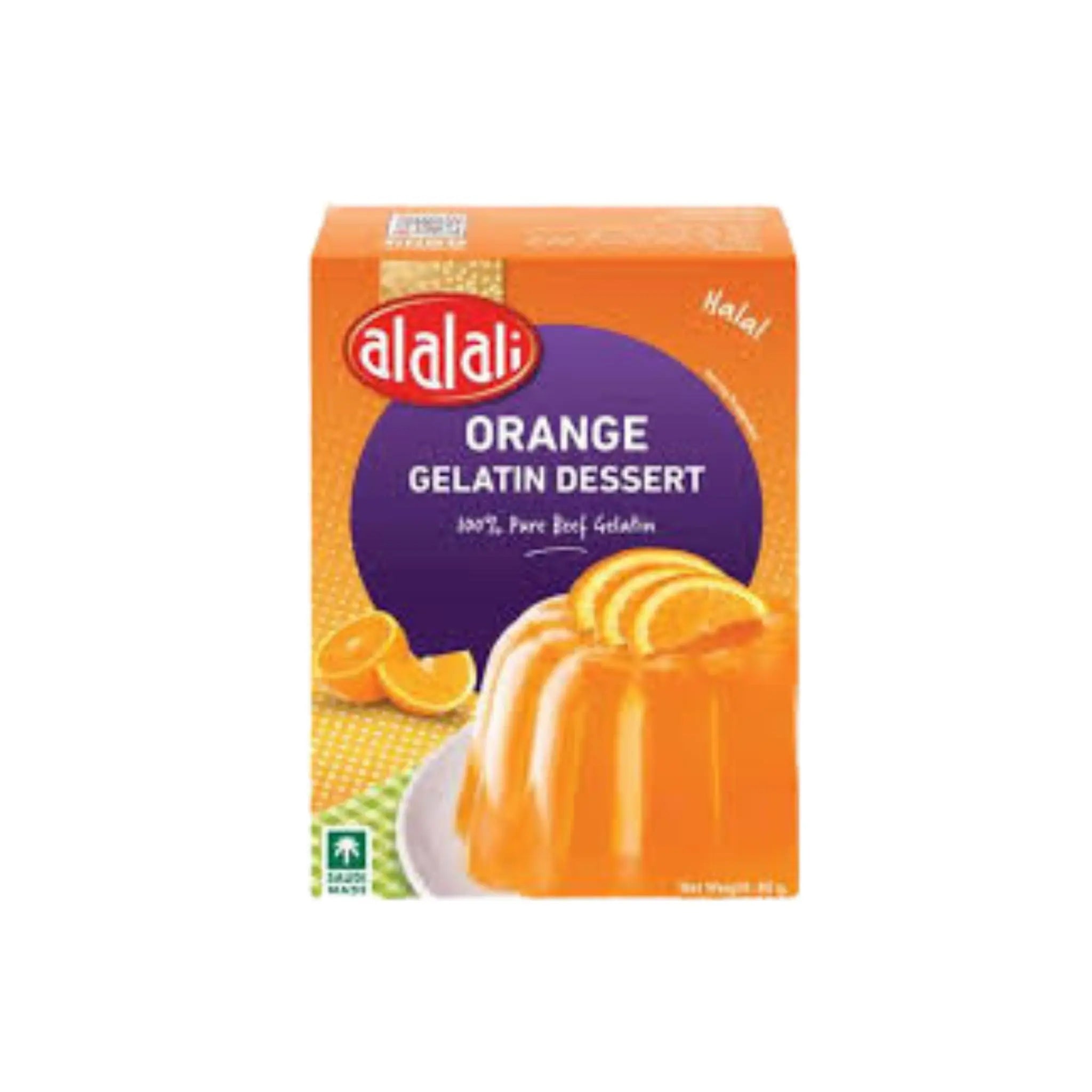 Al Alali Gelatin Orange - 72x80g (1 Carton) - Marino.AE