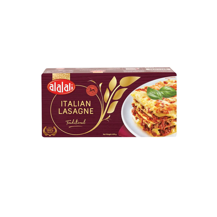 Al Alali Italian Lasagna - 20x450g (1 Carton) - Marino.AE