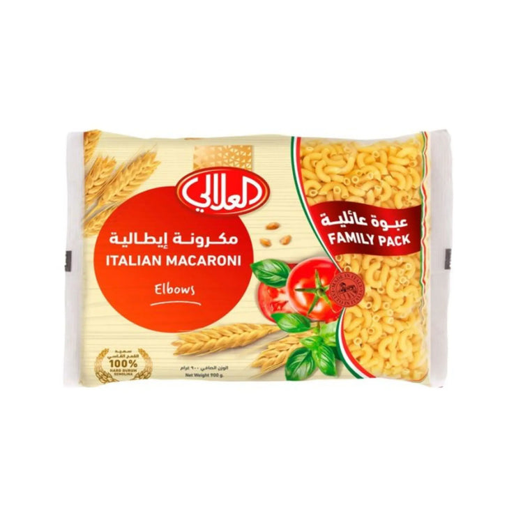 Al Alali Italian Macaroni Elbow - 24x500g (1 Carton) Marino.AE