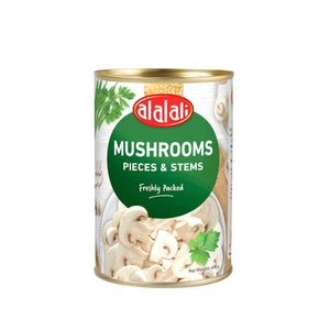 Al Alali Mushrooms Pieces & Stems Family Pack 3's - 8x3x400g (1 Carton) - Marino.AE