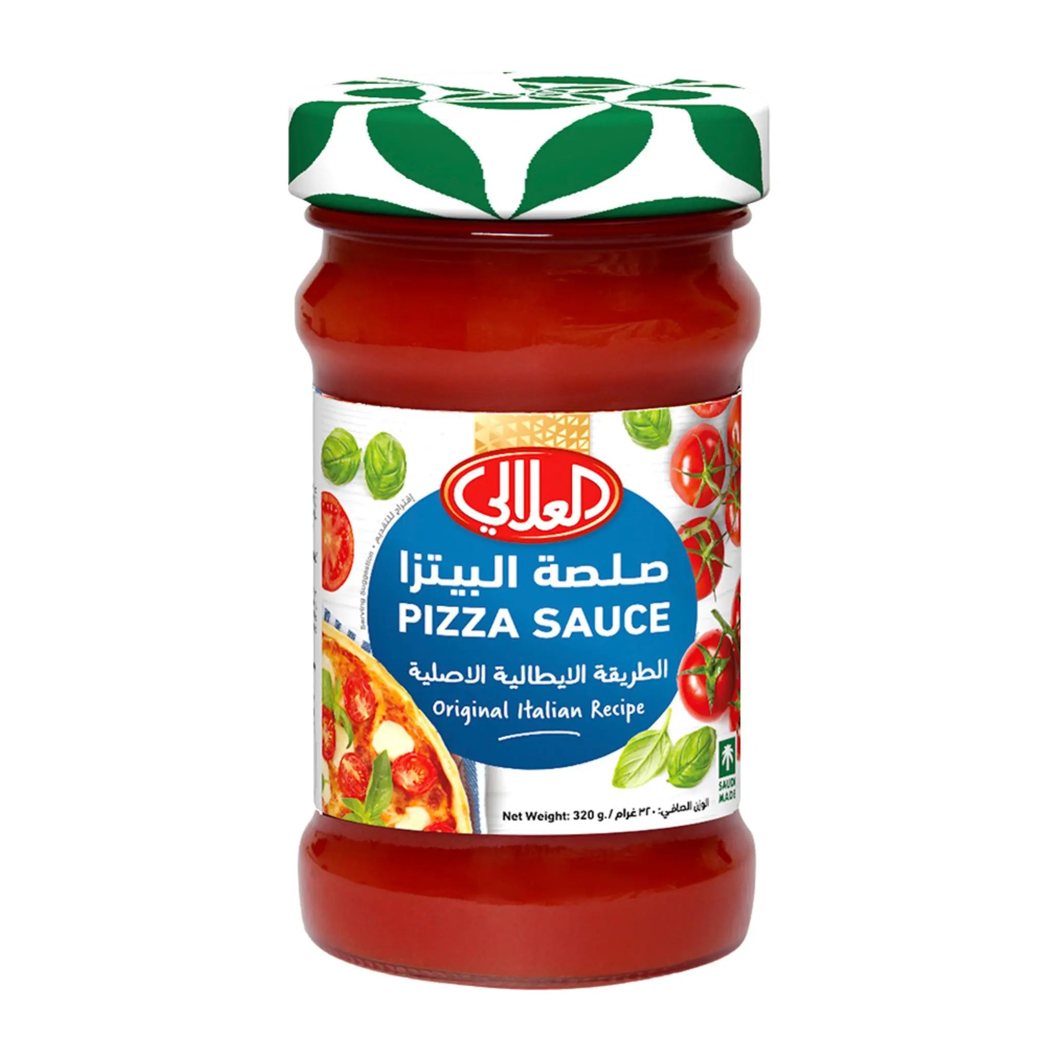 Al Alali Pizza Sauce Original Italian Recipe 320g - 12x320g (1 carton) - Marino.AE