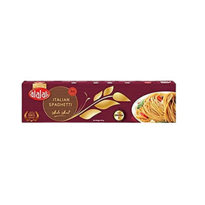 Al Alali Spaghetti Whole Wheat Omega 3 - 20x450g (1 Carton) - Marino.AE