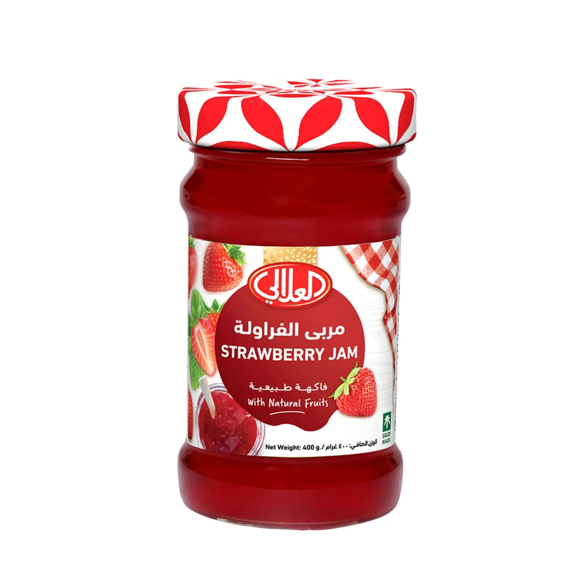 Al Alali Strawberry Jam - 12x400g (1 carton) - Marino.AE