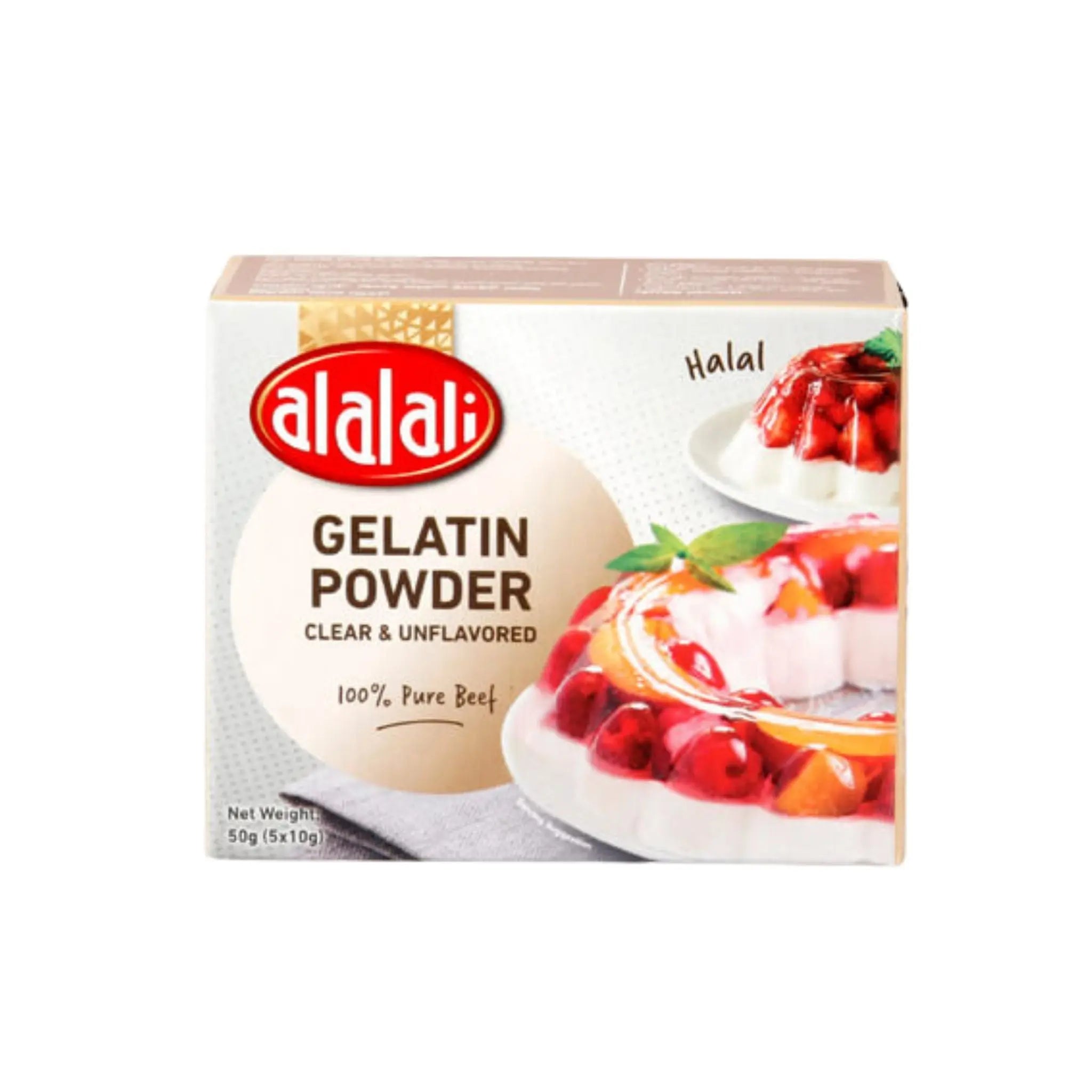 Al Alali Unflavored beef Gelatin Powder -72x50g (1 Carton) - Marino.AE
