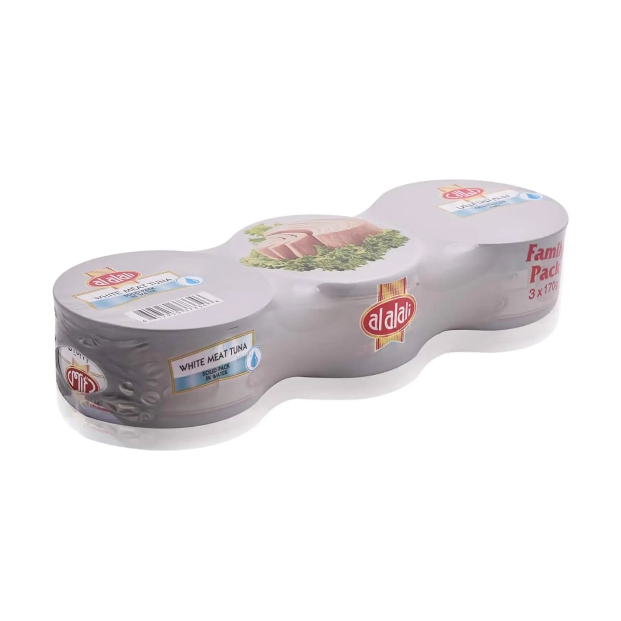 Al Alali White Meat Tuna in Water Family Pack 3's - 16x3x170g (1 Carton) Marino.AE