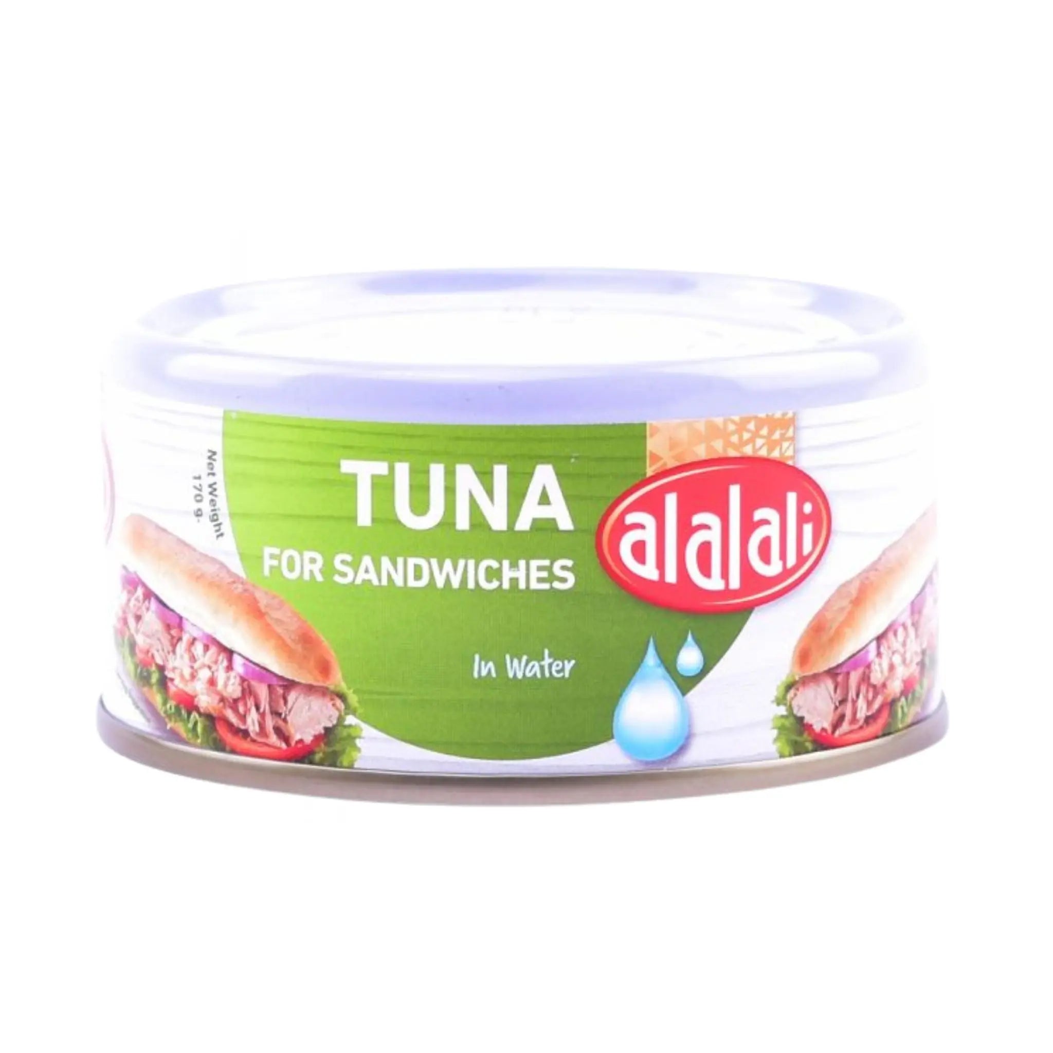 Al Alali Yellowfin Tuna Sandwich in Water - 48x170g (1 Carton) Marino.AE