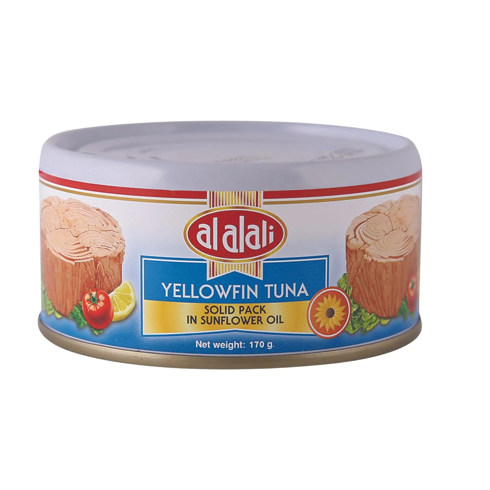 Al Alali Yellowfin Tuna in Sunflower Oil - 48x170g (1 Carton) Marino.AE
