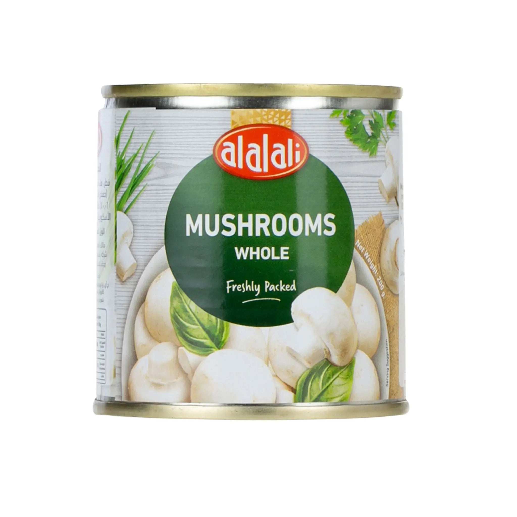Al Alali whole Mushroom - 24x200g (1 Carton) - Marino.AE