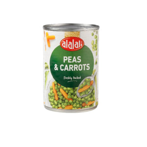 Al alali Peas and Carrots - 12x400g (1 Carton) Marino.AE