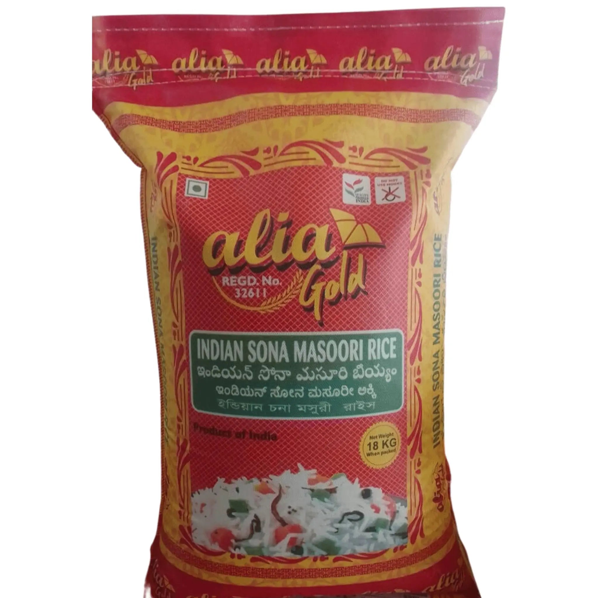 Alia Gold Premium Rice- 18kg - Marino.AE