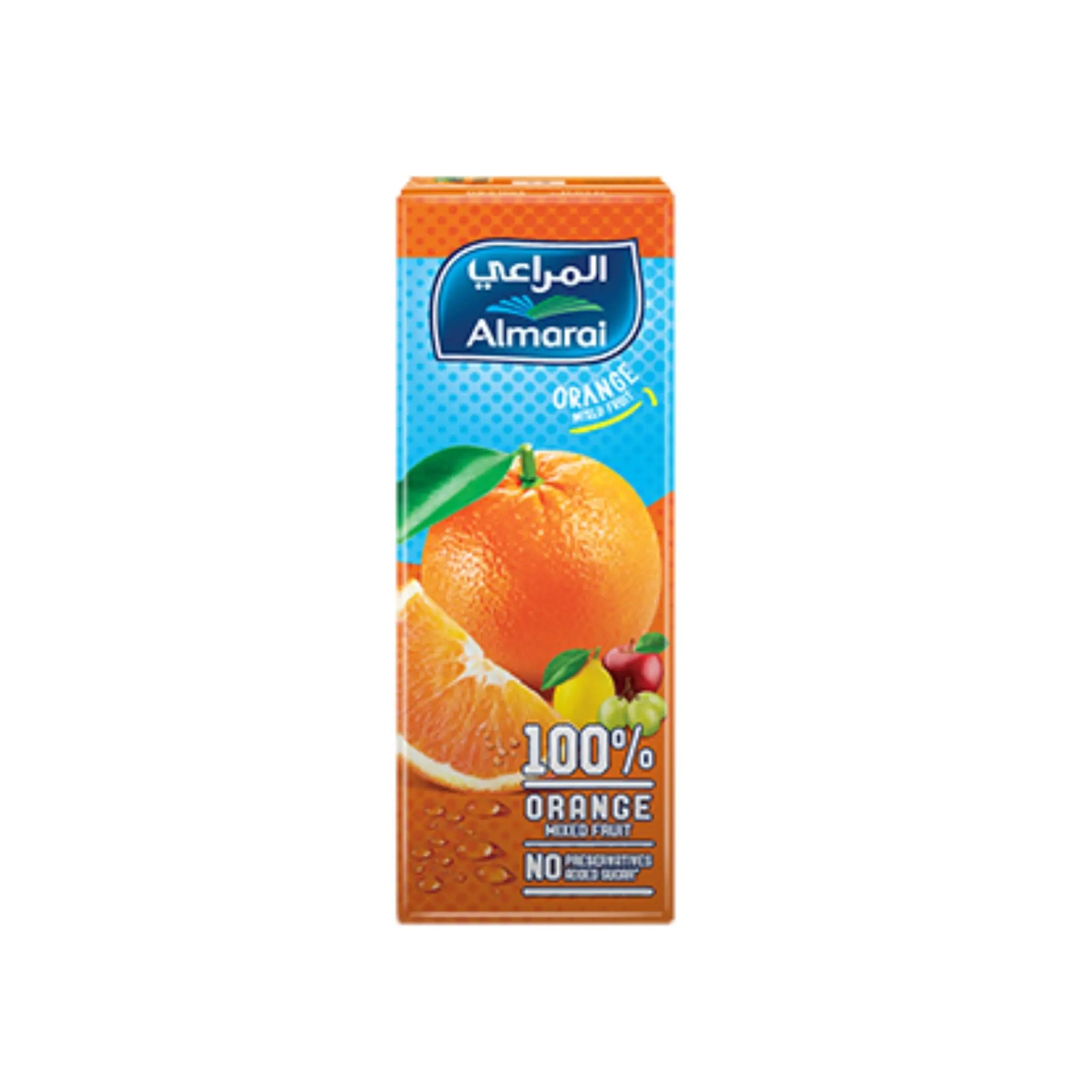 Almarai Long Life Orange Juice - 235mlx24 (1 carton) Marino.AE