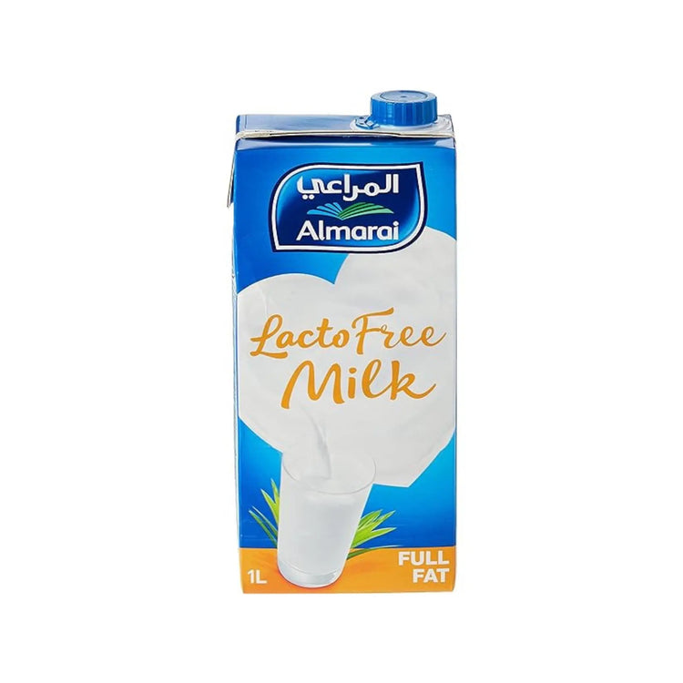 Almarai UHT Long Life Lacto Free Milk - 1Lx12 (1 carton) Marino.AE