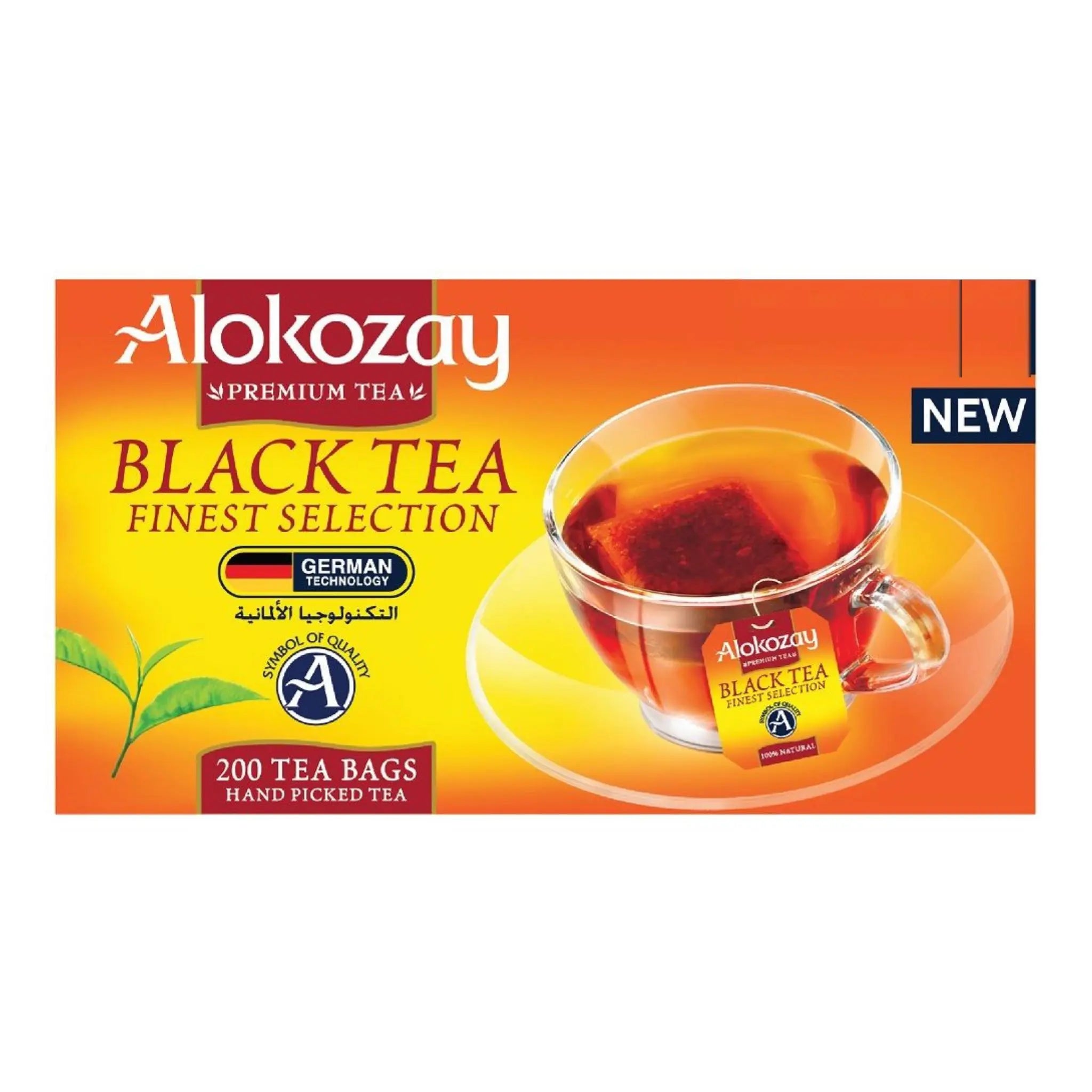 Alokozay Black Tea - 200 Tea Bags Marino.AE