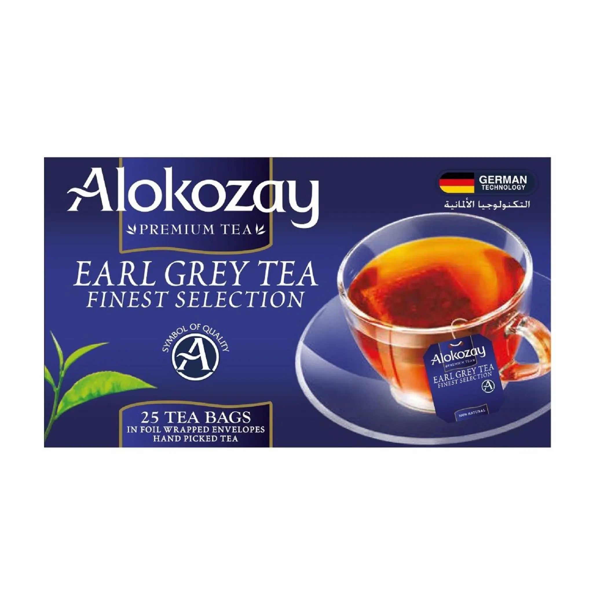 Alokozay Earl Grey Tea Bag 25 Heat Seal Sachets Marino.AE