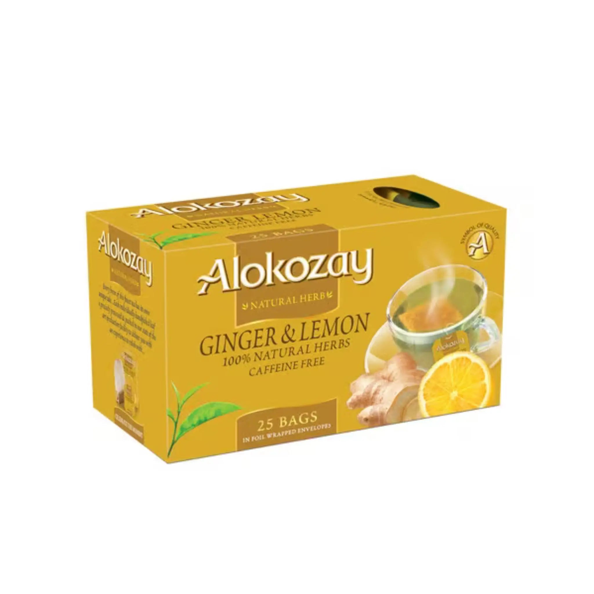 Alokozay Ginger Lemon Tea Bag (1.8g x 25) Marino.AE