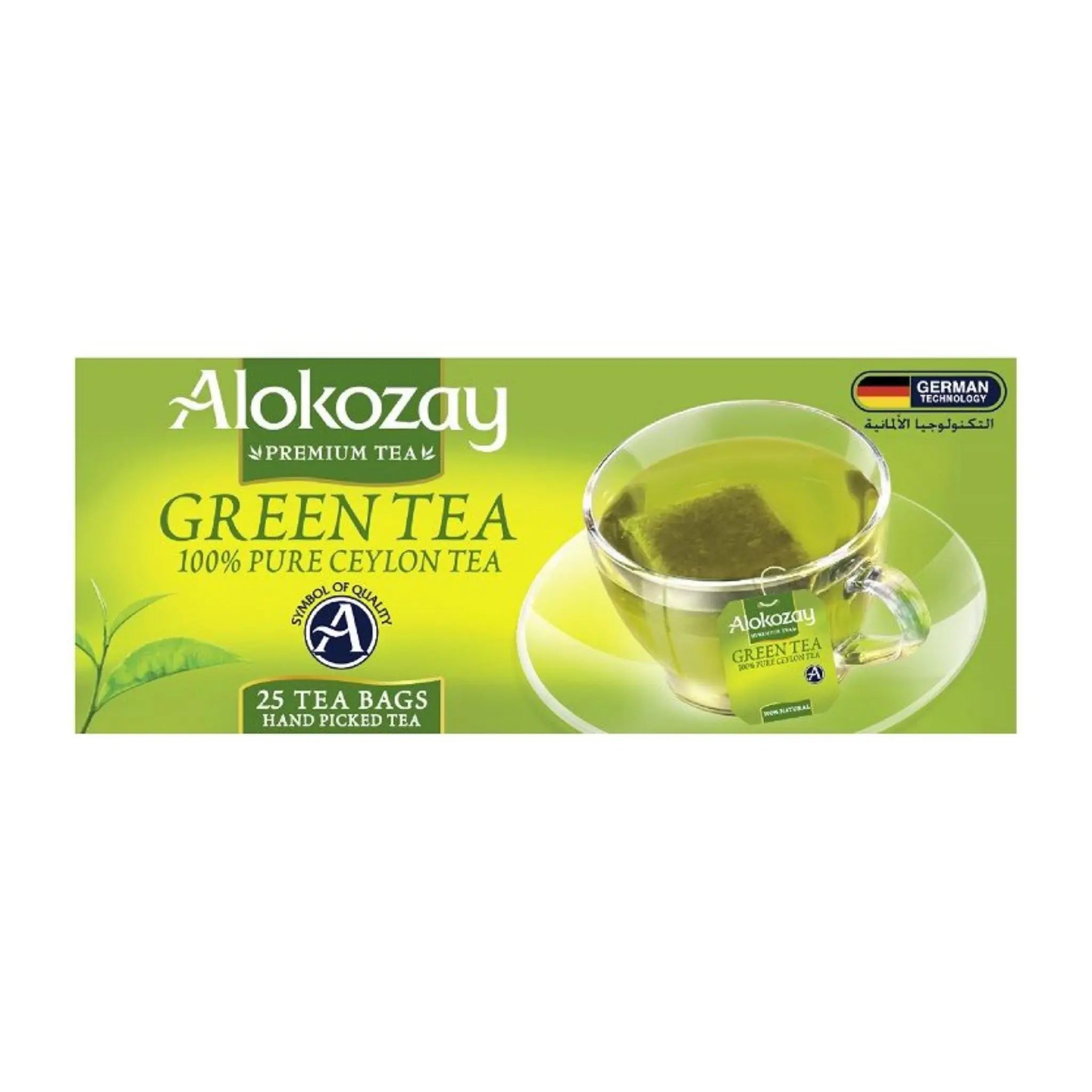 Alokozay Green Tea - 25 Tea Bags Marino.AE