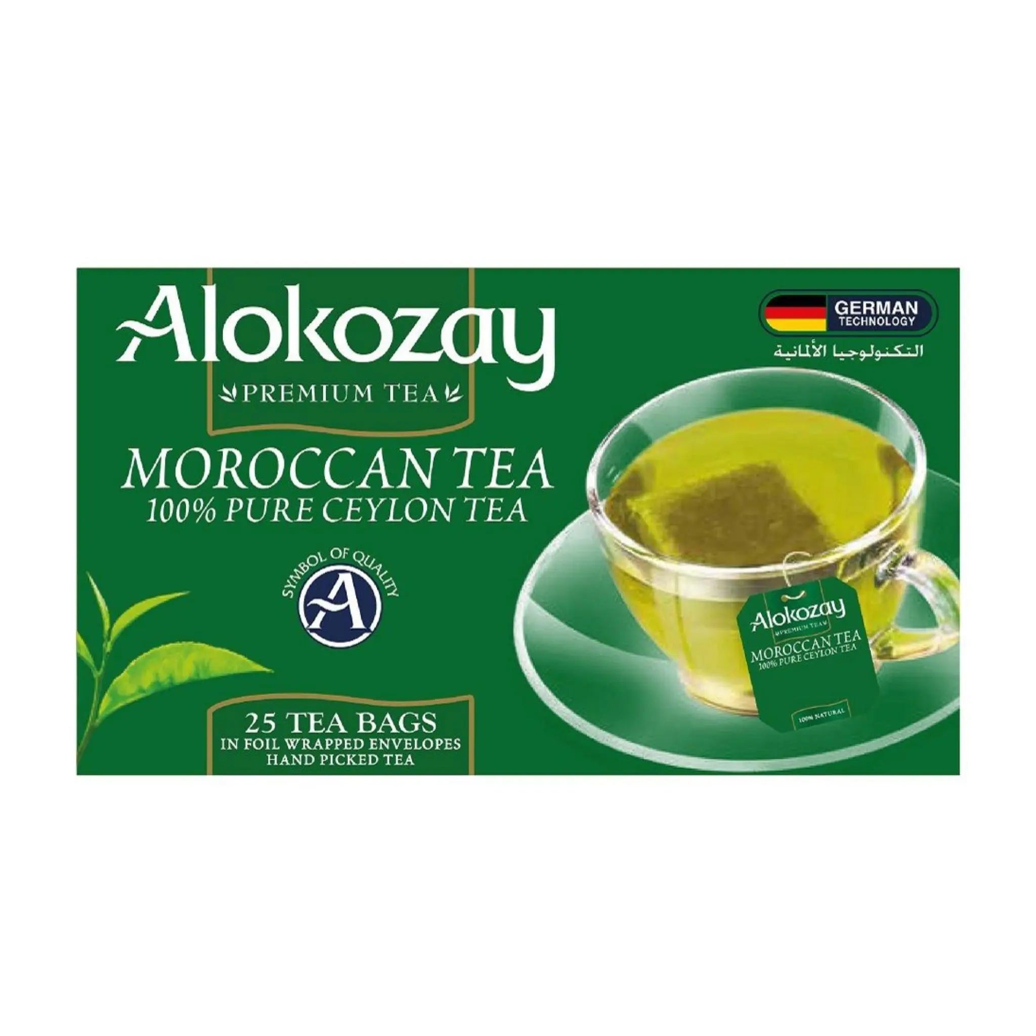 Alokozay Moroccan Tea Bag 25 Heat Seal Sachets Marino.AE