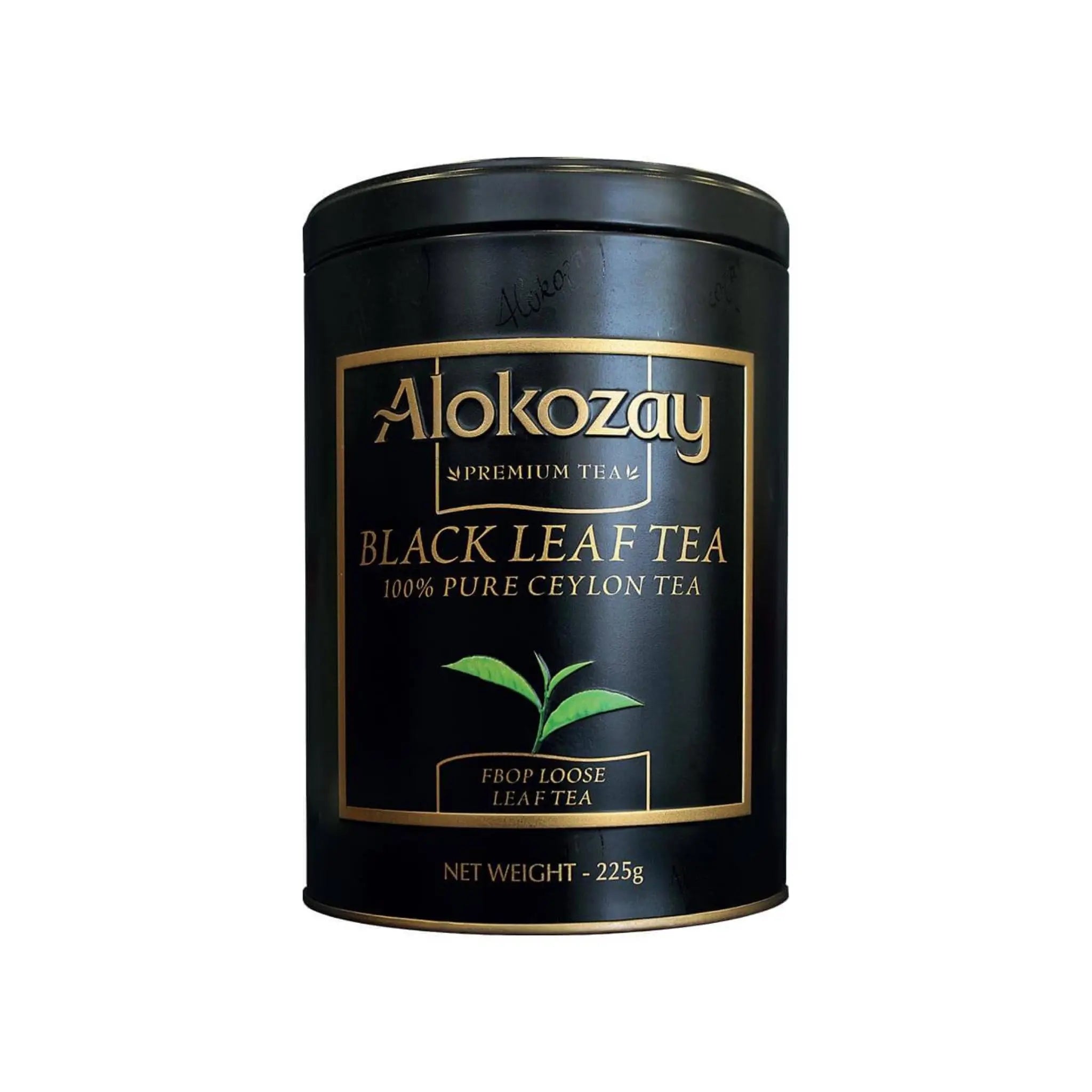 Alokozay Tin Black FBOP Loose Leaf Tea 225g Marino.AE