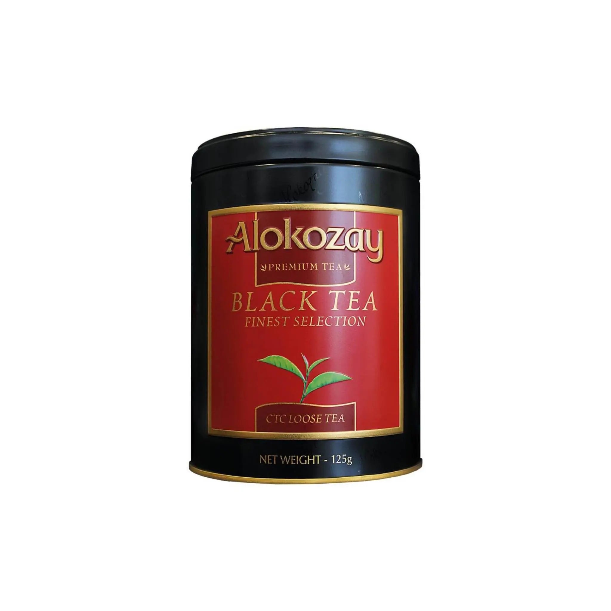 Alokozay Tin Black Tea – CTC Loose Tea 125G Marino.AE