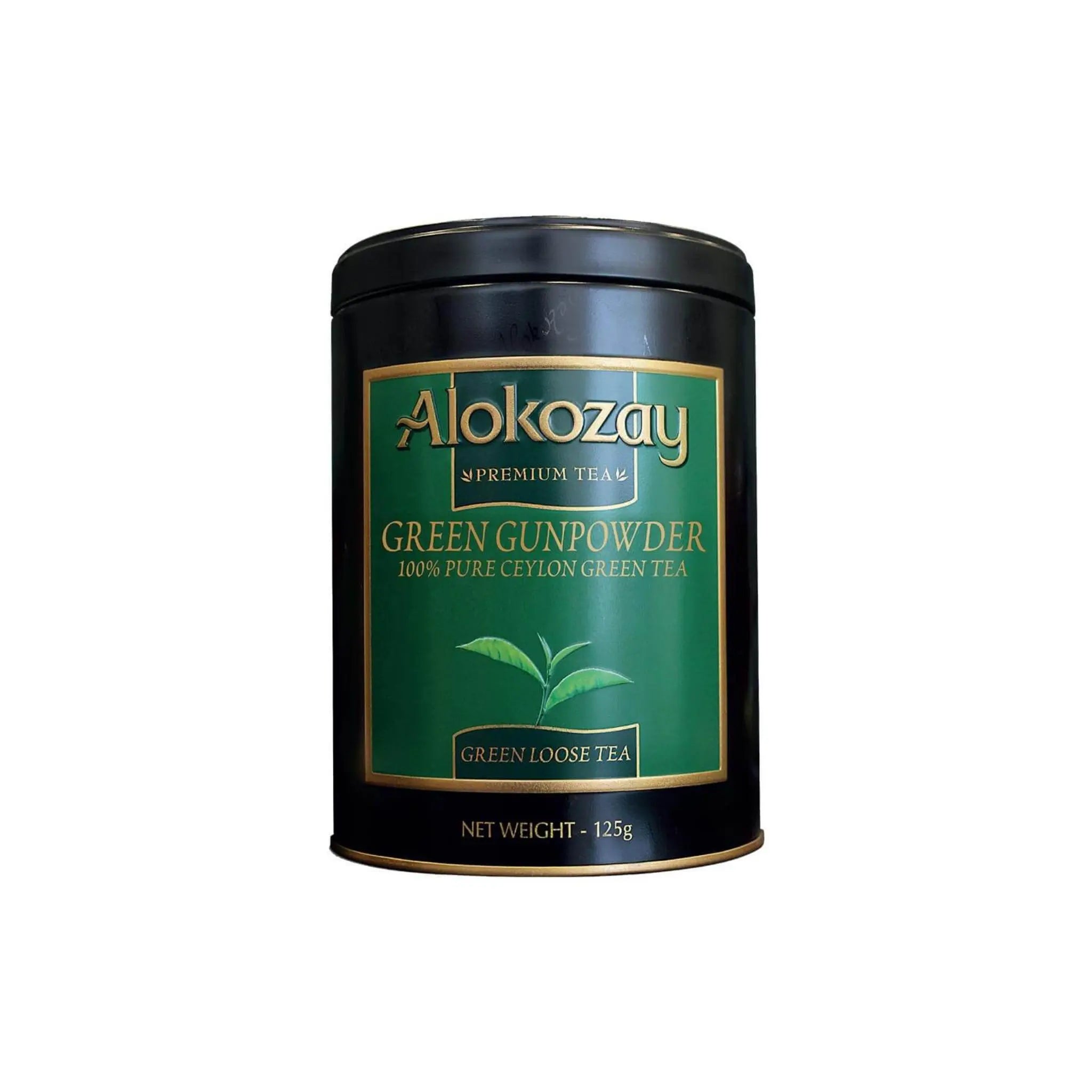 Alokozay Tin Green Tea – Loose Tea 125G Marino.AE