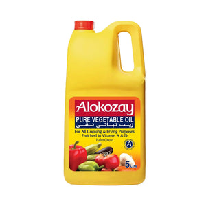 Alokozay Vegetable Oil - 5Lx4 (1 carton) Marino.AE