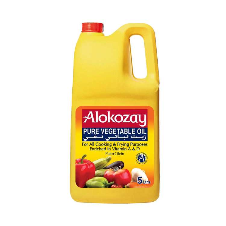 Alokozay Vegetable Oil - 5Lx4 (1 carton) Marino.AE