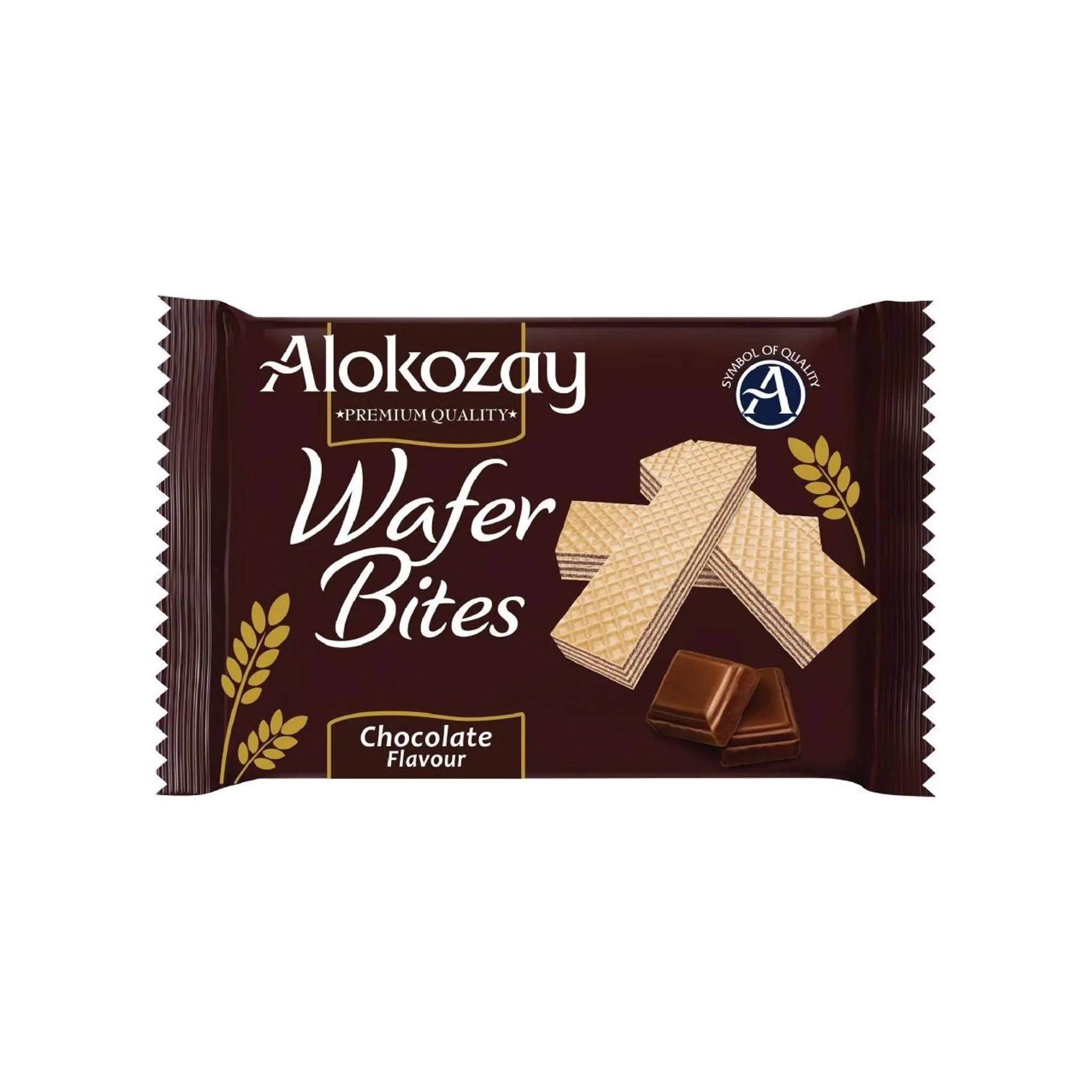 Alokozay Wafer Bites Chocolate Flavor - 45Gms X Pack Of 12 Marino.AE