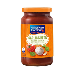 American Garden Pasta Sauce Garlic & Herb 12x14OZ Marino.AE