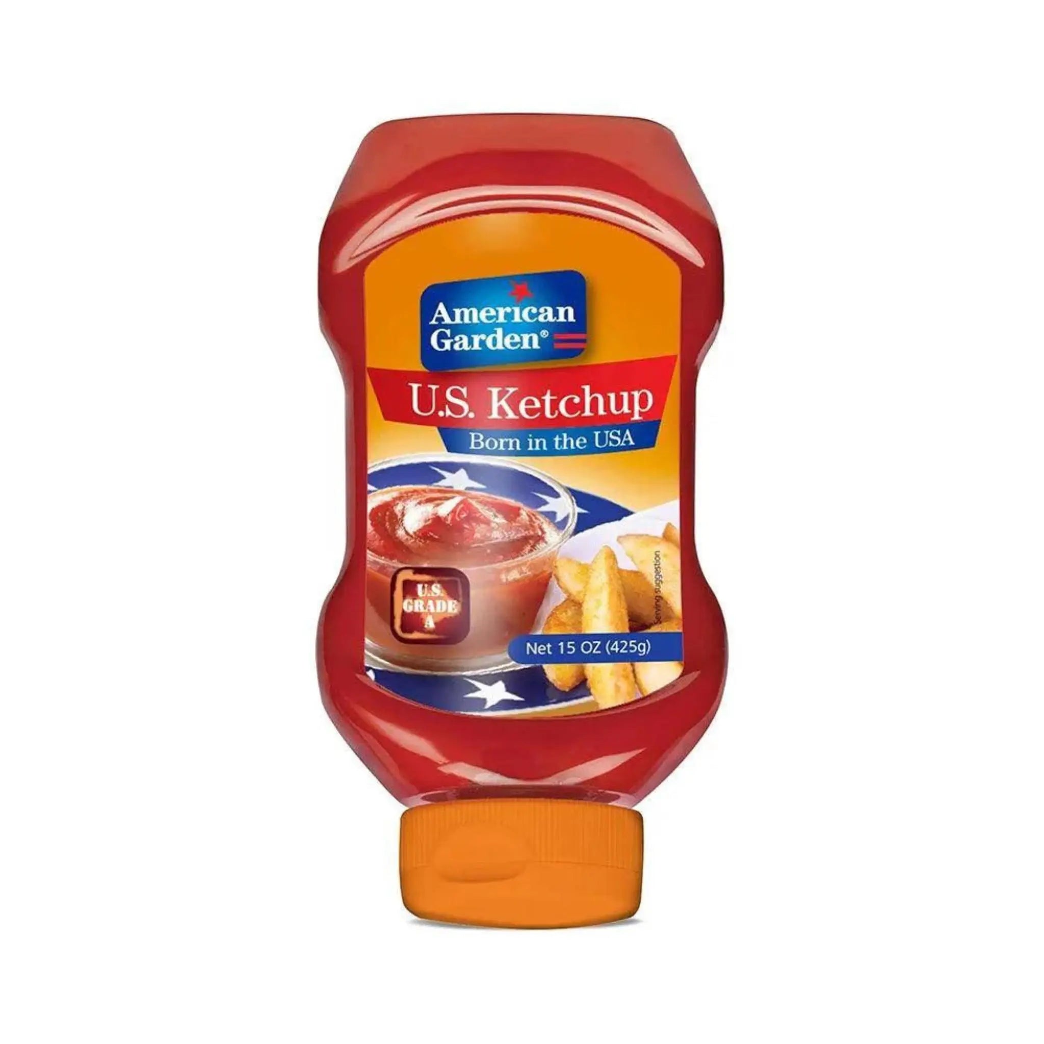 American Garden Tomato Ketchup Squeeze 16x15oz Marino.AE