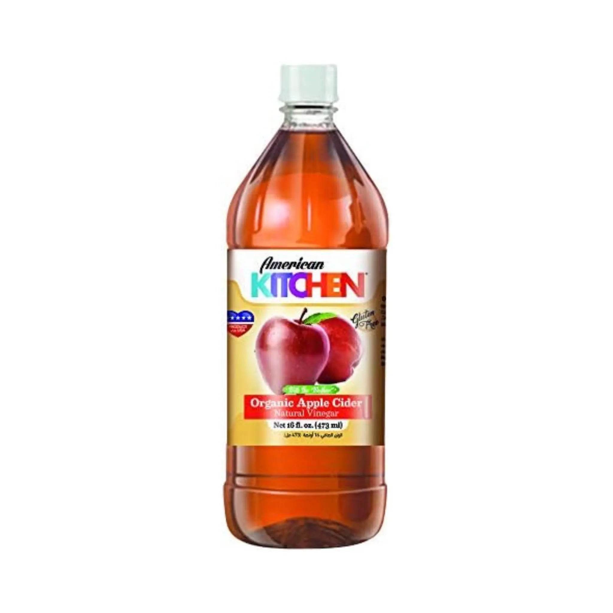 American Kitchen Apple Cider Vinegar Organic 12X16 Oz American Kitchen