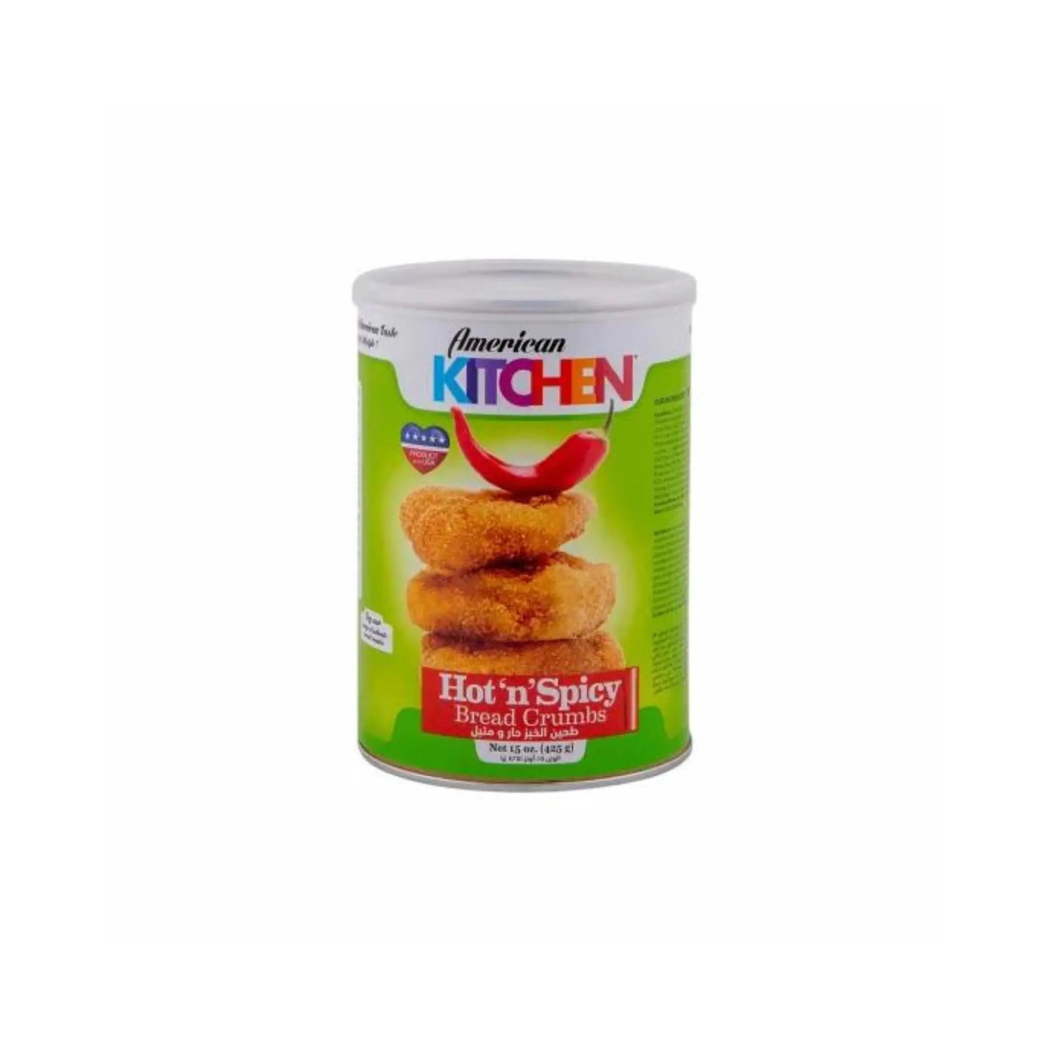 American Kitchen Bread Crumbs Hot And Spicy 12X15 Oz American Kitchen