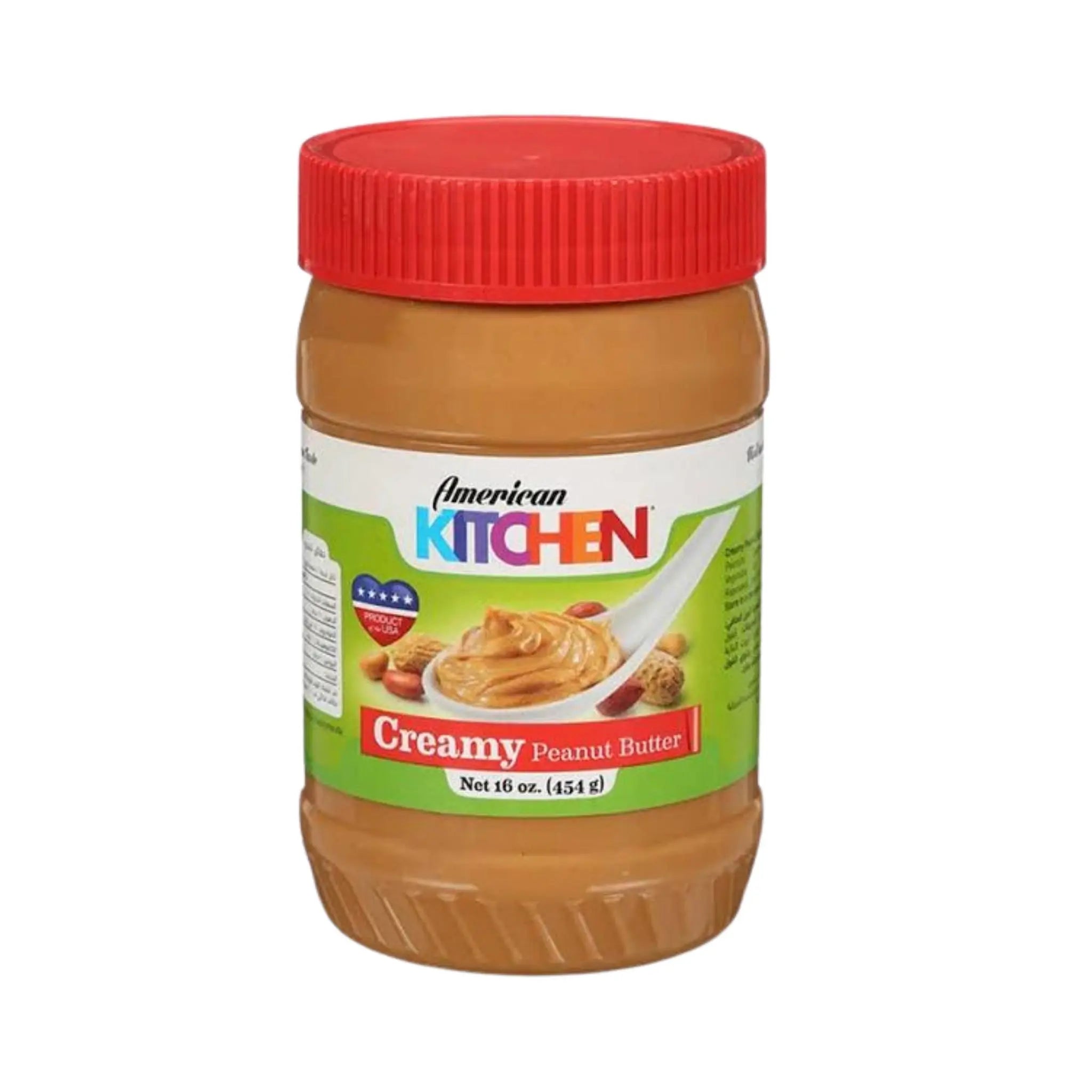 American Kitchen  Creamy Peanut Butter 12X16 Oz American Kitchen