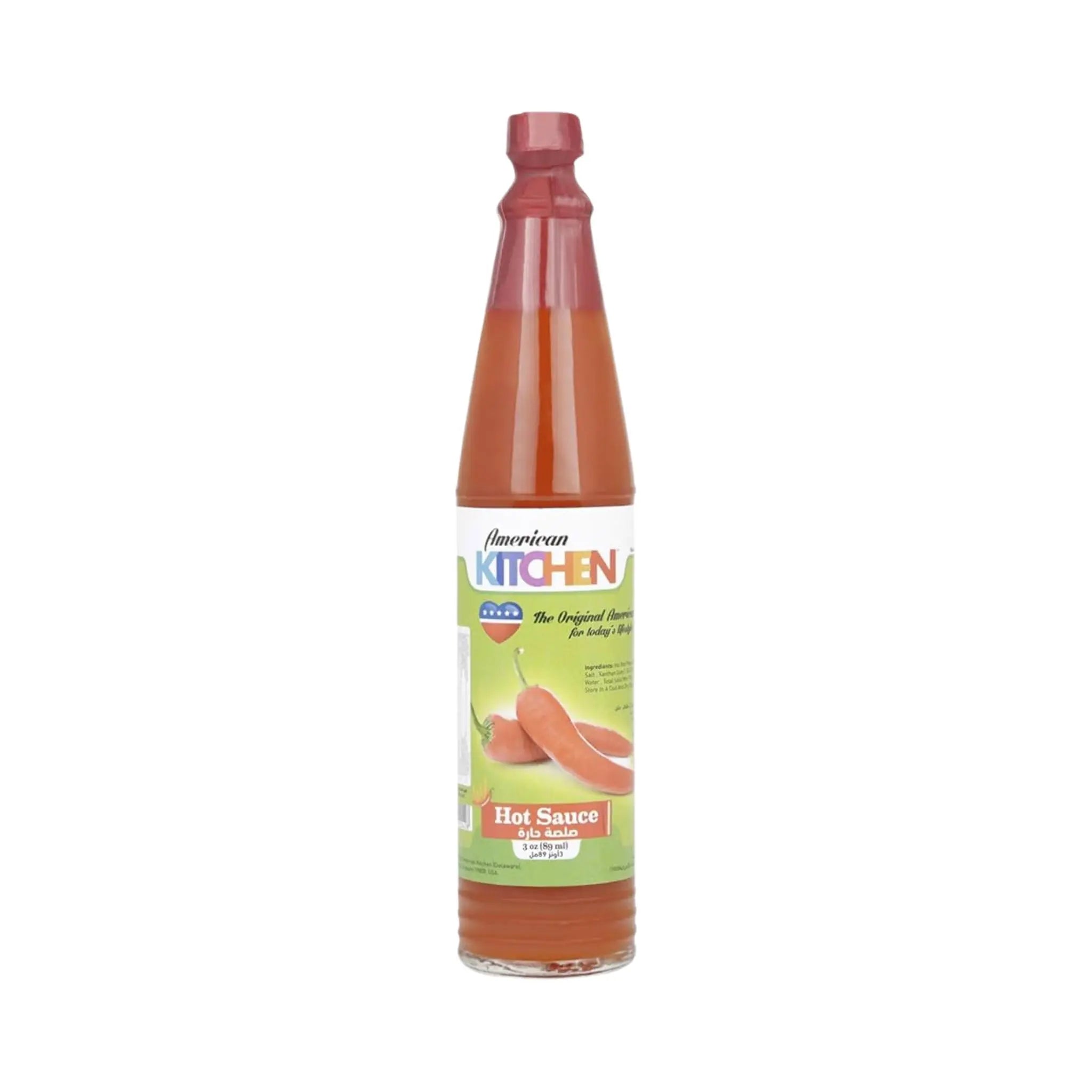 American Kitchen Hot Sauce 36X3 Oz American Kitchen