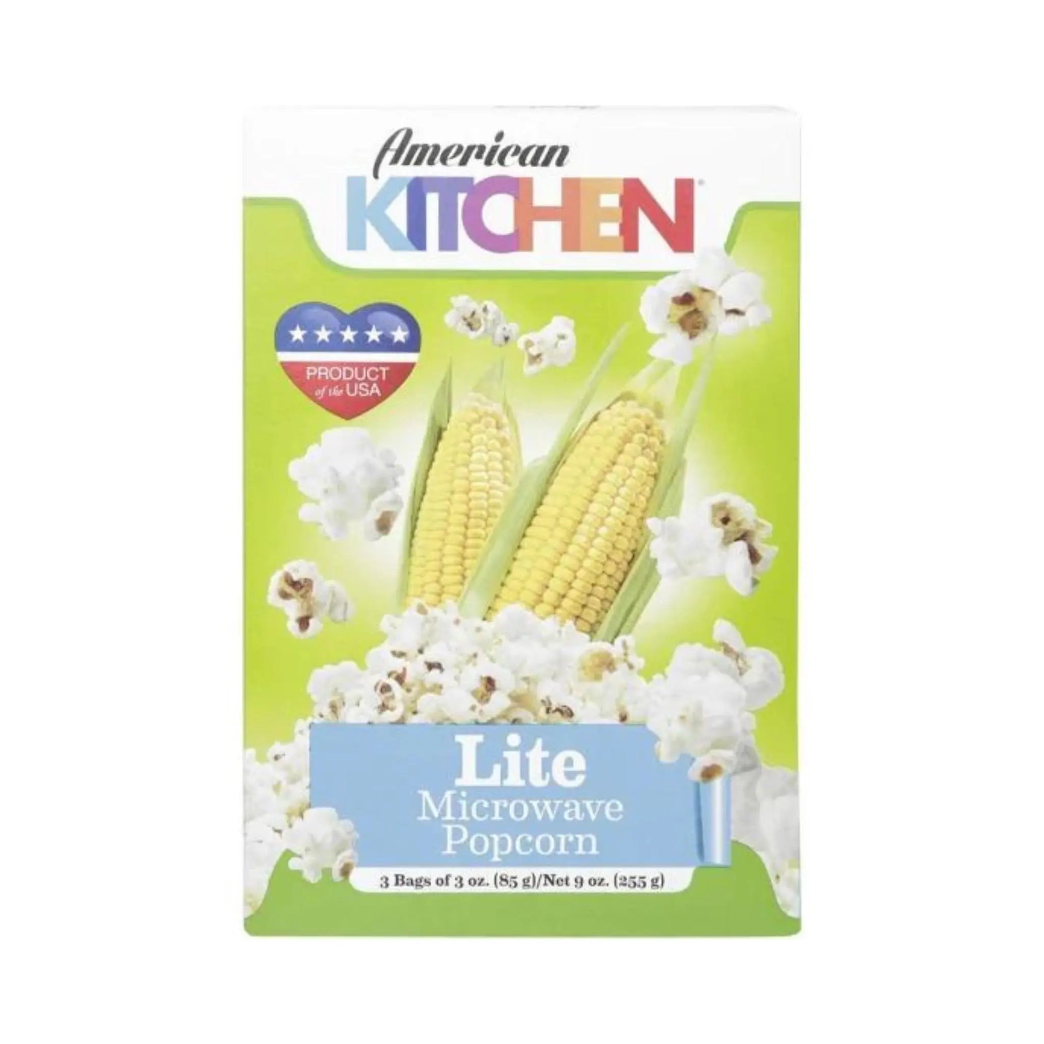 American Kitchen Microwave Popcorn Lite 12X3X3 Oz Marino.AE