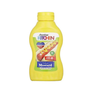 American Kitchen Yellow Mustard 12X8 Oz American Kitchen