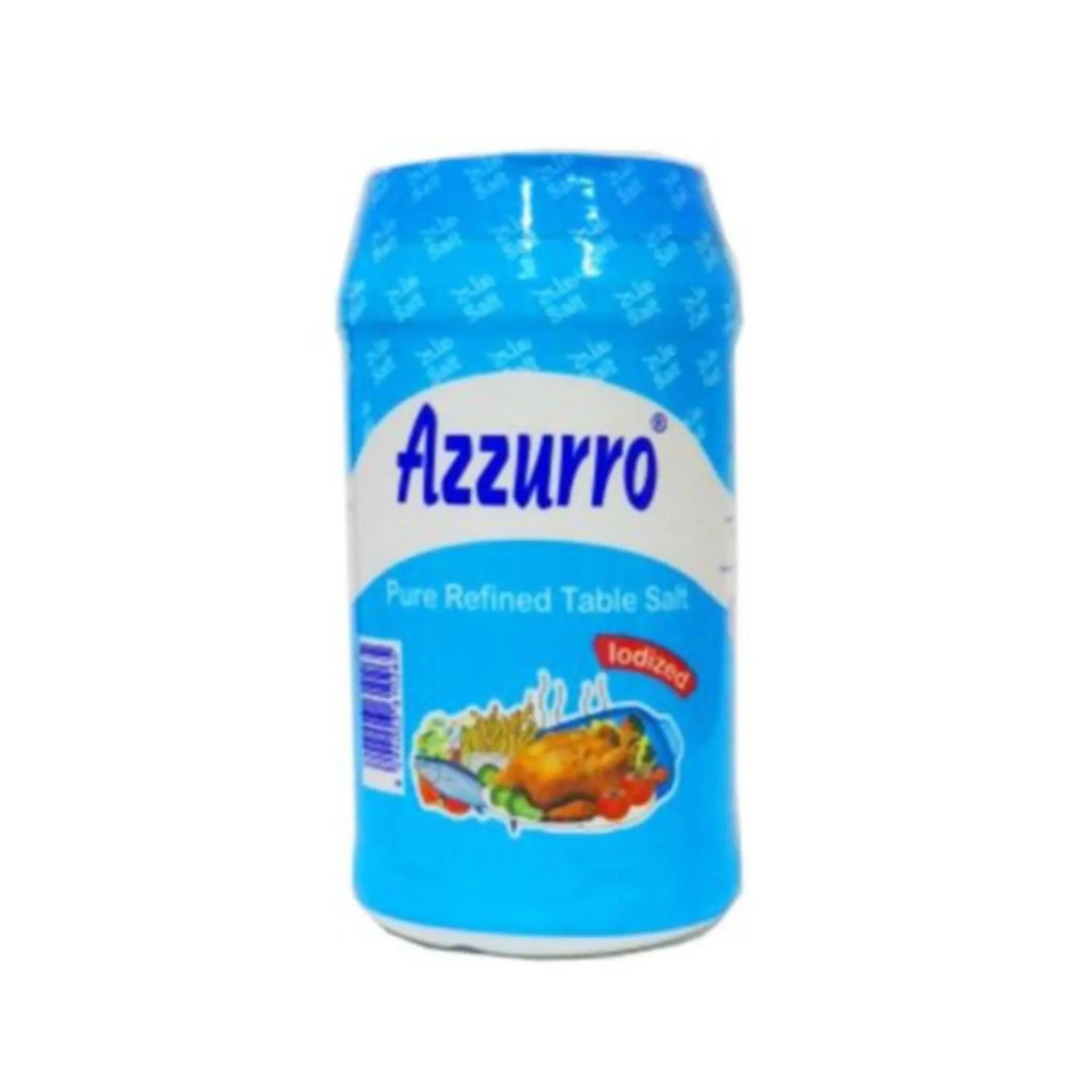 Azzurro Iodized Table Salt - 700gx12 (1 carton) Marino.AE