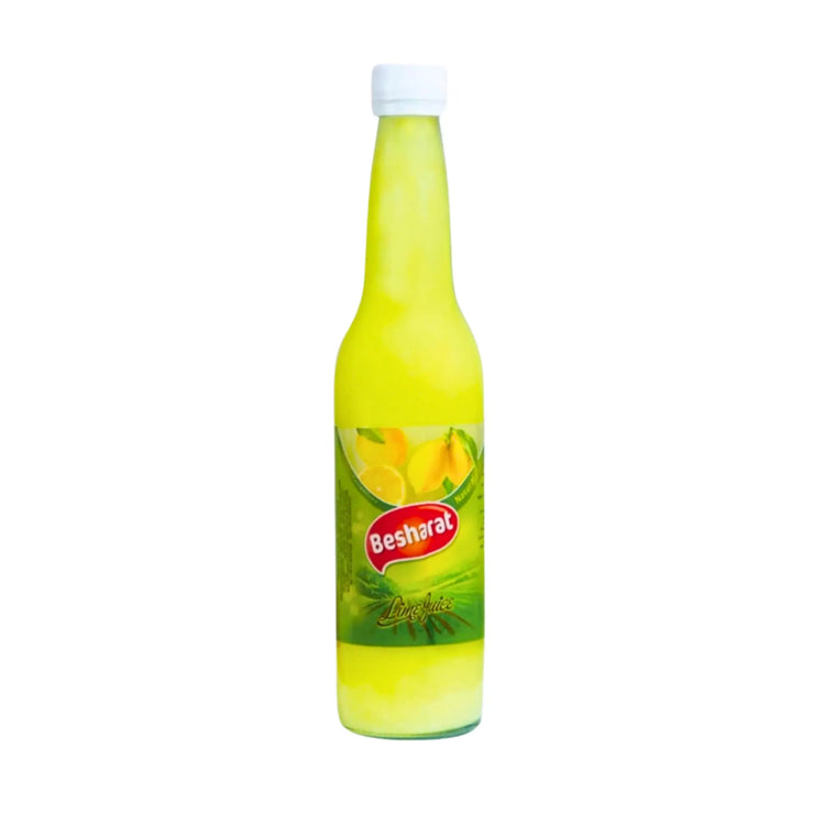 BESHARAT LIME JUICE [GLASS BOTTLE] 420Cc - Pack of 12 Marino.AE