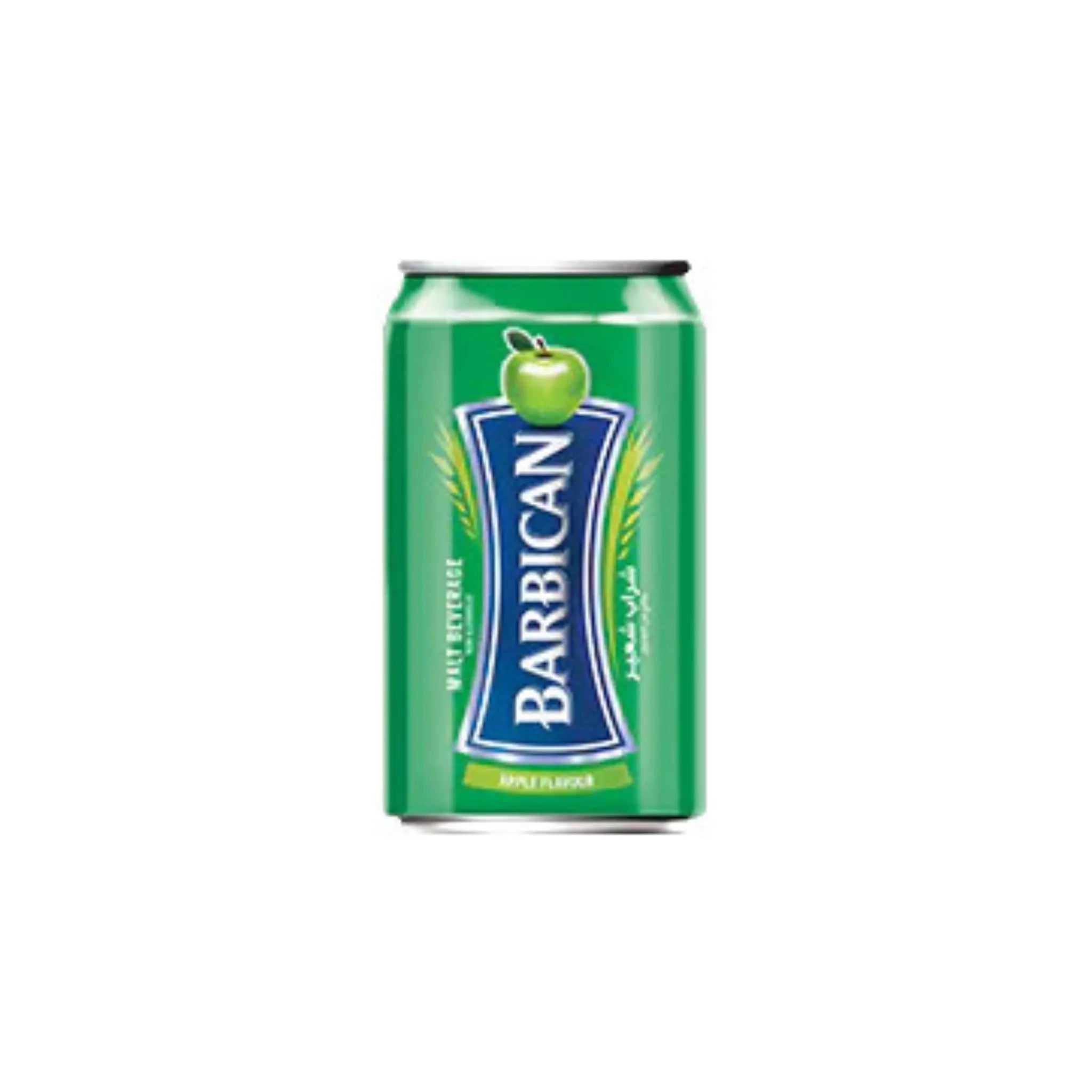 Barbican Apple Non-Alcoholic Malt Beverage 330ml Can - 24x330ml (1 carton) Marino.AE