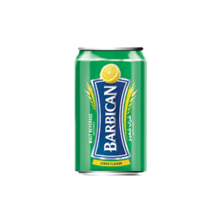 Barbican Lemon Non-Alcoholic Malt Beverage 330ml Can - 24x330ml (1 carton) Marino.AE