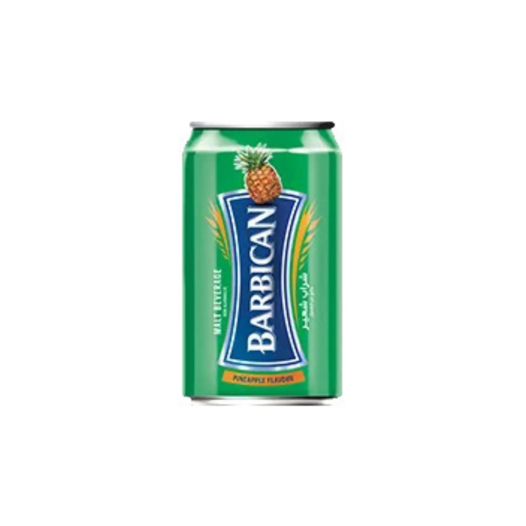 Barbican Pineapple Non-Alcoholic Malt Beverage 330ml Can - 24x330ml (1 carton) Marino.AE