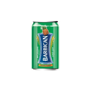 Barbican Pineapple Non-Alcoholic Malt Beverage 330ml Can - 24x330ml (1 carton) Marino.AE