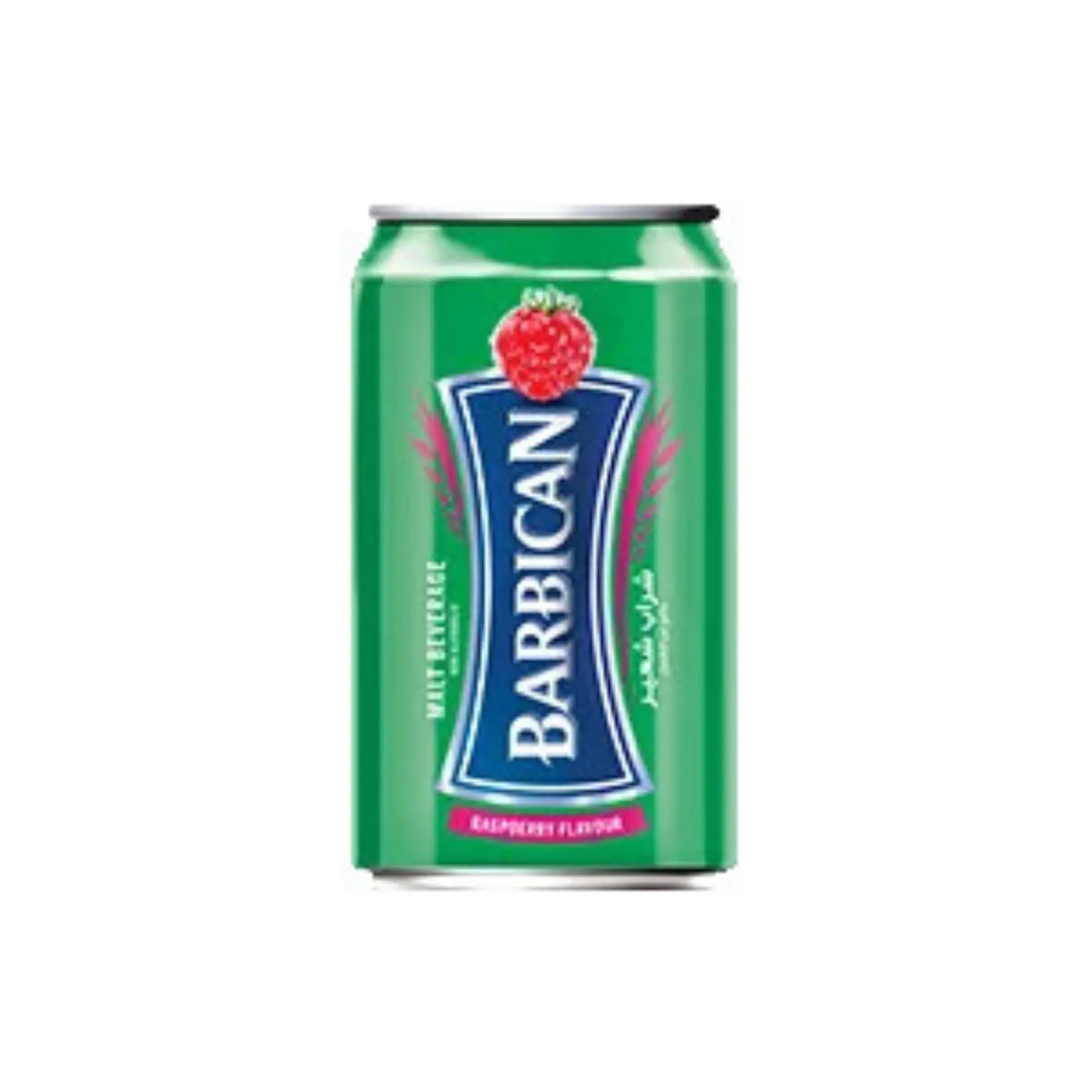 Barbican Raspberry Non-Alcoholic Malt Beverage 330ml Can - 24x330ml (1 carton) Marino.AE