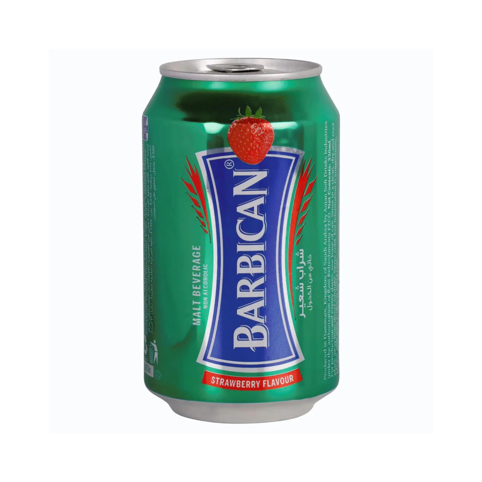 Barbican Strawberry Non-Alcoholic Malt Beverage - 330mlx24 (1 carton) Barbican