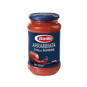 Barilla Arrabbiata Tomato Sauce With Chilli Peppers - 6x400g (1 carton) - Marino.AE